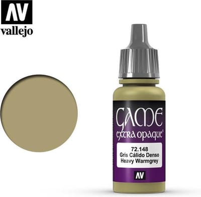 Vallejo Hobbyverf Acrylverf - 72148 Game Color - Warm Grey - Acryl - Verf flesje - 18 ml