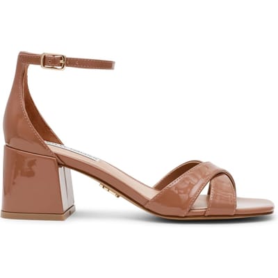 Steve Madden Fergie Sandals Camel Patent Taglia: 36 | Infradito Outlet | Donna | Marrone