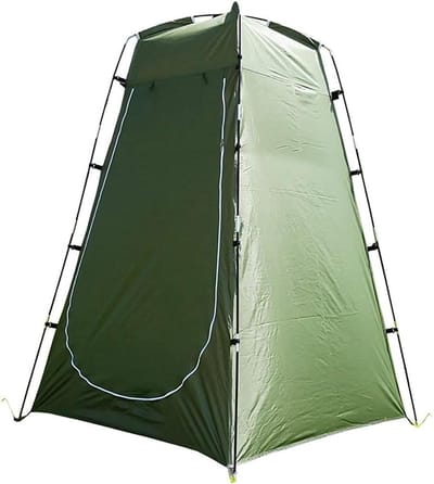 Mobiele Tent - Privacy Shelter - Buiten Douchen - Met Ventilatie - 2.2kg - Zilver