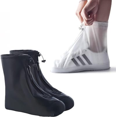 Regenschoenhoezen voor volwassenen en kinderen, antislip, waterdicht, herbruikbaar - 2 paar.