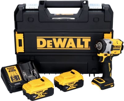 DeWALT DCF922P2T Accu slagmoersleutel 406Nm 1/2 borgpin 18V XR 5.0Ah in TSTAK