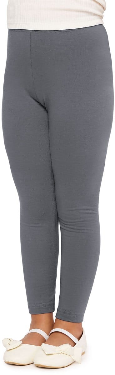 Merry Style Meisjes Leggings - Sport - Vrijetijdsbroek - Lang - Katoen – Sportbroek – Zwart – 110 - MS-MS10-225-LE-new