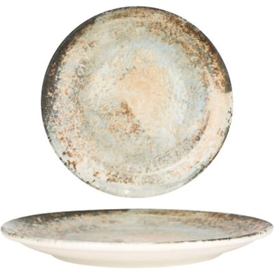Rinart Dessertbord - Obvara - Porselein - 21 cm - set van 6