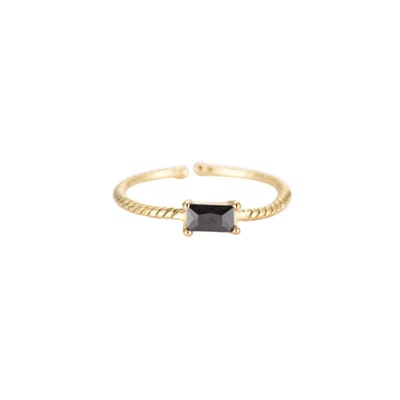 Bijoutheek Ring (Sieraad) Baguette One Size