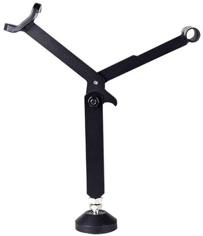 Motorfiets achterwiel, universeel, draagbare, verstelbare motorstandaard, draagbare motorfiets voor achter en voorwiel, opvouwbare krik, zwart