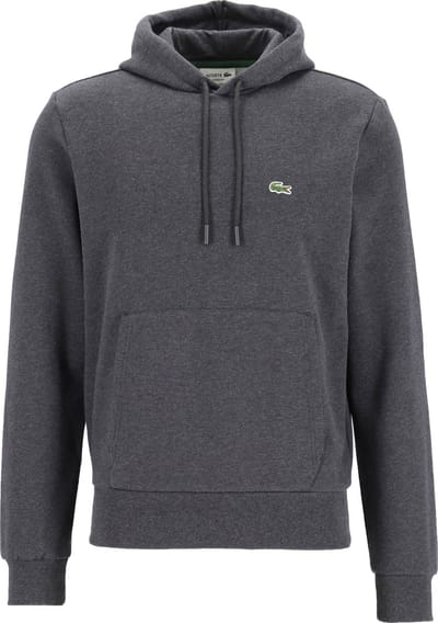 Lacoste heren hoodie sweatshirt - antraciet grijs