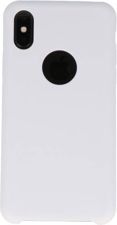 Premium TPU Backcover Case Hoesje - Hoesje Geschikt voor iPhone X Wit