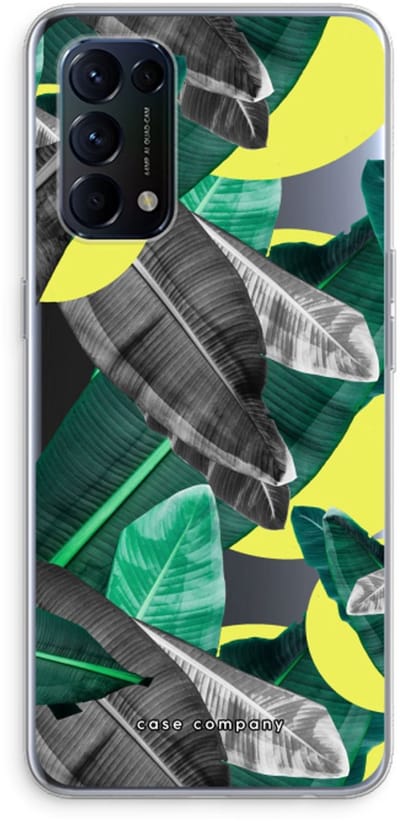 Case Company® - Hoesje geschikt voor Oppo Find X3 Lite hoesje - Fantasie jungle - Soft Cover Telefoonhoesje - Bescherming aan alle Kanten en Schermrand