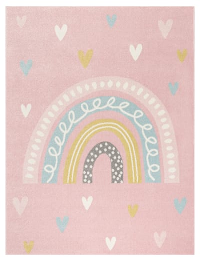 Kindertapijt Ninique roze 160x220 cm