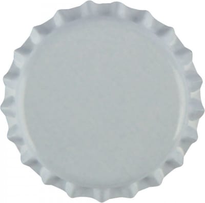 Kroonkurken Wit 26 mm (verpakt per 100 stuks)