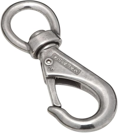 Roestvrijstalen Boot Snap Haak Bevestiging - 3/4" x 3-11/16"