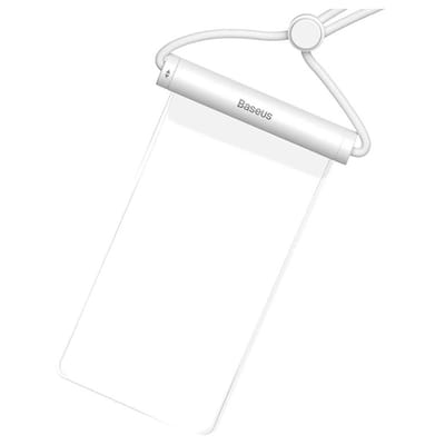 Baseus Waterproof phone case AquaGlide with Cylindrical Slide Lock (white)