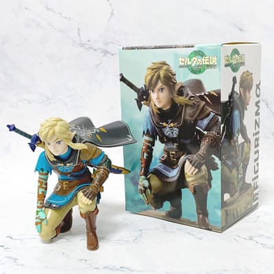 12CM The Legend of Zelda: Link's Awakening Kingdom Of Tears Skyward Sword Link Model Anime Cartoon Model Speelgoed Cadeau