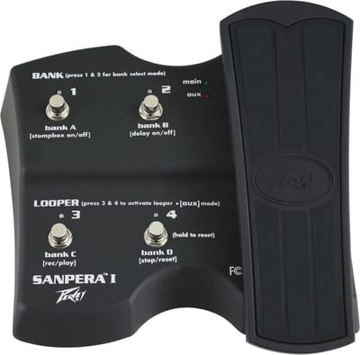 Peavey Sanpera I Foot Controller - Voetschakelaar voor gitaarversterkers