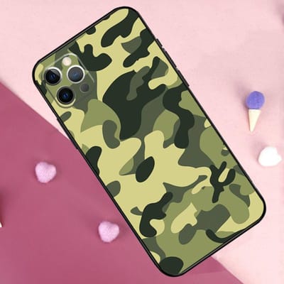 Leger Militaire Camouflage Telefoonhoesje Voor iPhone 17 Pro Max 11 14 15 16 Pro Max Plus 12 13 Mini 17 Air 16e Achterkant For iPhone 17Pro MAX