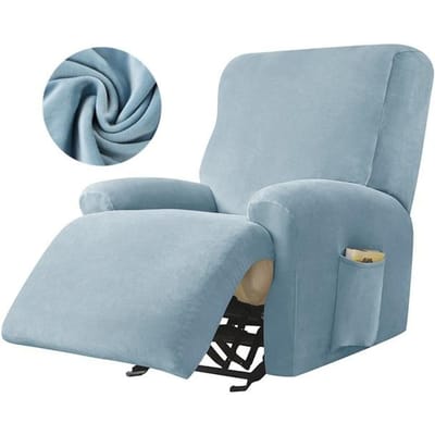 Fluwelen relaxfauteuilhoes stretch ligstoel bankhoezen voor woonkamer bankhoezen meubelbeschermer elastisch