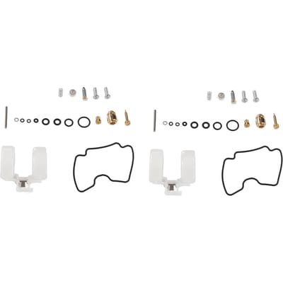 36 stuks Carburateur Revisie Onderdelen Motorfiets Carburateur Reparatieset Vervanging voor V Star 1100 XVS1100 white