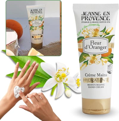 Jeanne en Provence Voedende Handcrème met oranjebloesem 75 ml