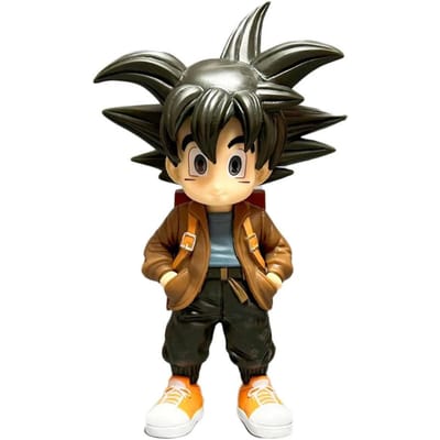 Dragon Ball Super Zeno Anime Figuur - Schattige Modus PVC Verzamelbaar Model Standbeeld Ornament voor DBZ Fans Perfecte Cadeaus black