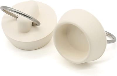 Rubberen Afvoerstop - 2 Stuks voor Badkuip, Keuken en Badkamer - 1 Inch