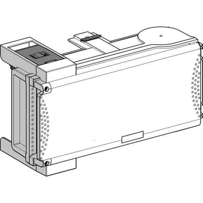 Schneider Electric KSB50SN5 KS-kast, 50A, 3L+PEN, voor zekeringen E18 Verdeelkastaccessoire 1 stuk(s)