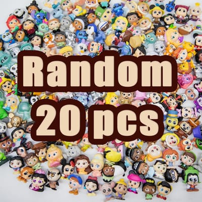 Doorables Poupée Cartoon Disney Grands Yeux en Verre Objet de Collection Princesse Mickey Mouse Toy Story Dumbo Ratatouille Remy Walle The Mask