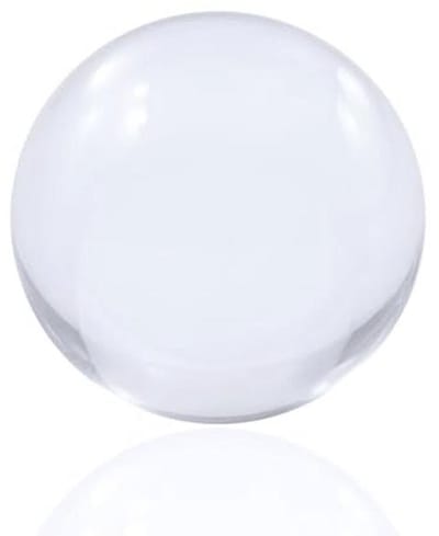 90mm Duidelijke Acryl Contact Jonglerende Bal - Transparante Jongleren Manipulatie Ballen