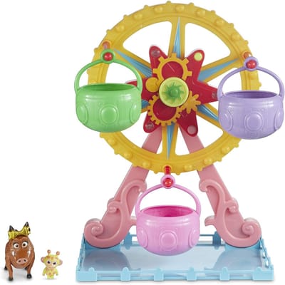 Reuzenrad Speelset - Attractie Park - Kinderspeelgoed - Met verlichting - 29 cm hoog - Meerkleurig