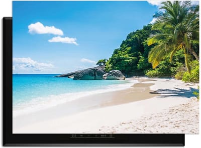 KitchenArt - Tropical Escape – Inductie Beschermer - 83x51.5 cm - Kookplaat Beschermer - Luxe Afdekplaat Inductieplaat - Anti-slip & Oprolbaar - Beschermmat Inductiekookplaat