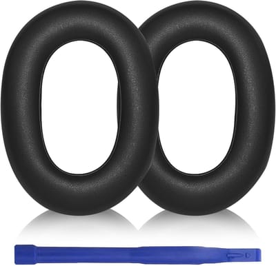 Vervangende oorkussens voor Jabra Evolve2 85 - Comfortabele oorkussens van kunstleer voor Bluetooth hoofdtelefoon, ideaal voor langdurig gebruik en geluidsisolatie