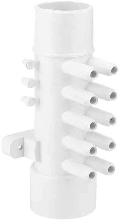 Allecto - Zwembad Loodgieter Manifold - 10 Poort Pvc - Duurzaam en
