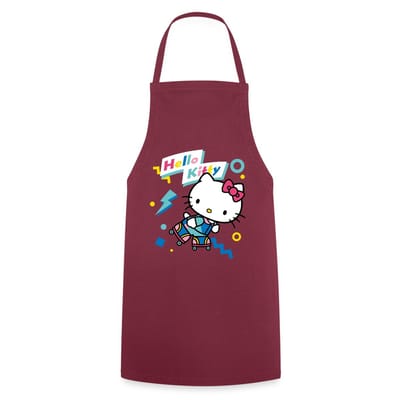 Hello Kitty Jaren 90 Stijlen Met Rolschaatsen Keukenschort