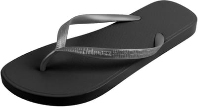 Aomig Teenslippers, slippers voor dames en heren, antislip, voor strand, vakantie, fitnessstudio, zomer, zwembad (zwart-39)