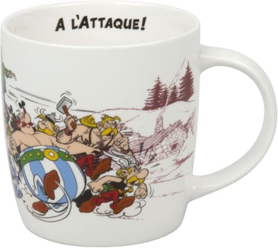 Asterix en Obelix Mok - Konitz – Frans - A l'attaque