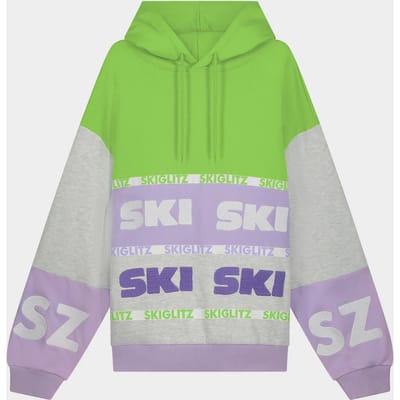 Stieglitz Heidi Hoodie trui Melange grijs - Oversized comfort - 80% katoen / 20% polyester - SKIGLITZ collectie - Maat M