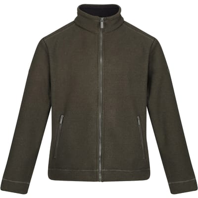Regatta Heren Garrian II Full Zip Fleece Jacket (Donkere Khaki)