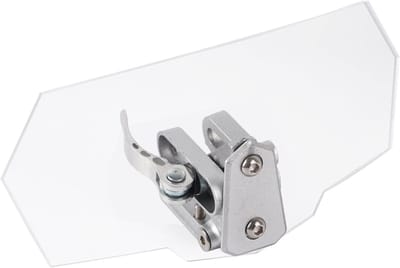 Transparante motorruit - Winddeflector voor motoren met hoge toepasbaarheid en optimale bescherming tegen wind