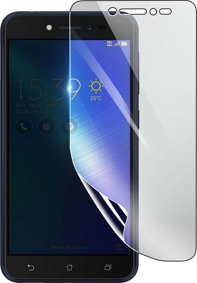 3mk, Geschikt voor Asus Zenfone Live ZB501KL, Schokbestendige Hydrogel Screenprotector, Transparant