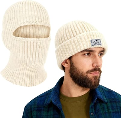 Winterse Balaclava voor Mannen en Vrouwen - Thermisch Ski Masker met Nekwarmer en Multifunctionele Beanie voor Fietsen en Motorrijden - Ideaal voor Koude Dagen en Outdoor Activiteiten