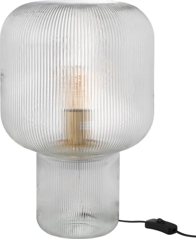 J-Line tafellamp - glas - transparant