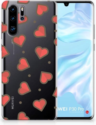 Huawei P30 Pro TPU bumper Hearts