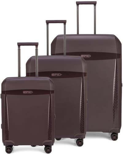 Epic Zeleste 4 wielen Kofferset 3-delig - Harde bagage - TSA slot - decadentwine