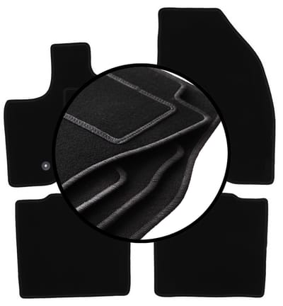 Complete set veloursmatten voor: Ford Explorer MK5 SUV (2010-2019)
