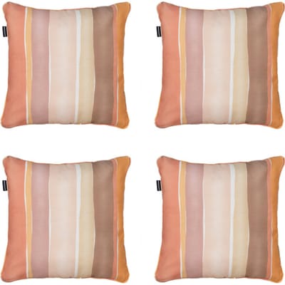 Madison - Sierkussen Nox - Mulitkleur - 50x50x10cm - Set van 4