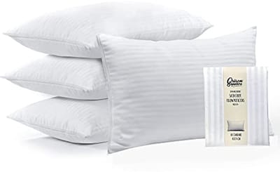 Zachte Kussenbeschermers 4 Pack | 100% Microfiber Ademend & Hypoallergeen Kussenslopen | Anti Allergie & Stofmijt