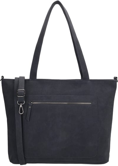 Beagles Cambrils Schoudertas - Shopper - Dames - Praktisch - Schouderband - Tote Bag - Dames Tas - Blauw