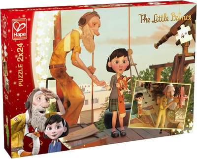 Houten Puzzel - Kinderspel - Cognitieve Ontwikkeling - 24 Stukjes - 24x18cm - Kleurrijk
