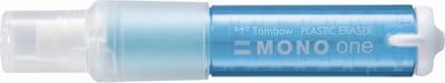 Tombow, Mono One Eraser, Refillable Transparent Blue