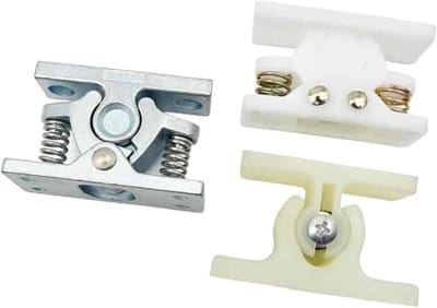 Veerslot Kogeldeur - Gespslot Kastdeur - Kasten Beveiligen - Robuuste Constructie - 1 Stuk - One Color