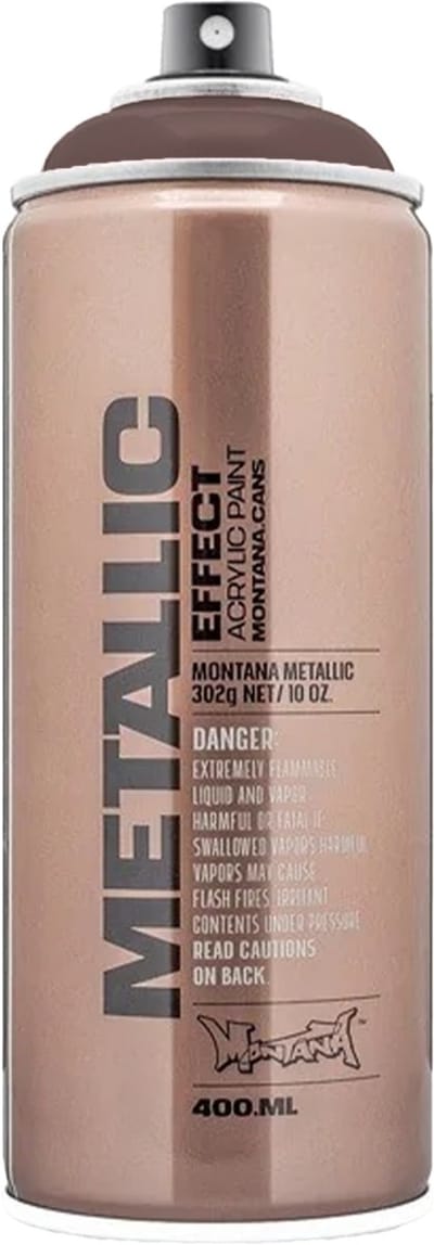 Montana Metallic KOPER verf spuitbus 400ml